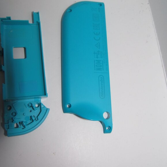 Nintendo Switch Joycon Shells Case Housing Neon Blue OEM Original Replacement - Picture 3 of 3
